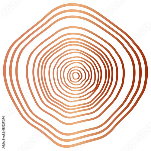  Elegant wood texture with golden rings and organic patterns.