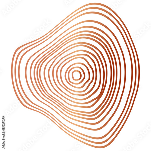  Elegant wood texture with golden rings and organic patterns.