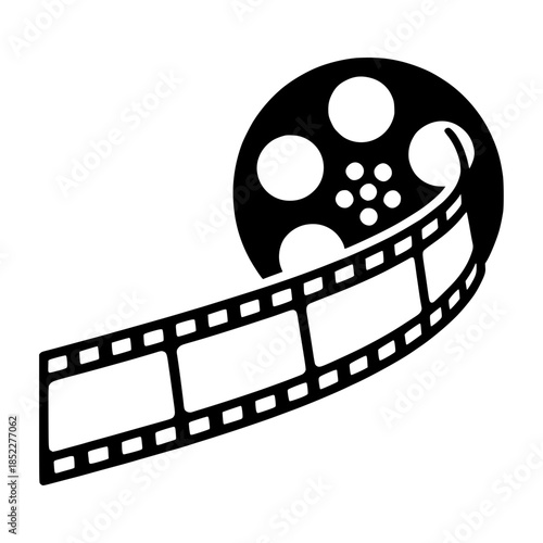 film strip vector illustration
