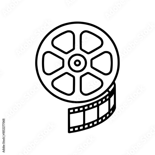 vector film reel