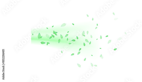 Green swirl elements