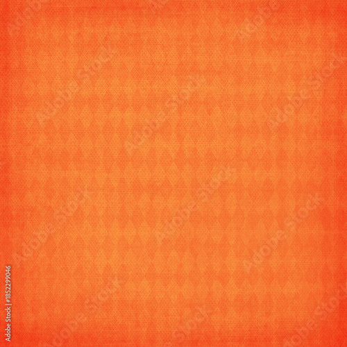 Bright orange textured background with subtle geometric diamond effect. Energetic backdrop for branding, posters, web and packaging.