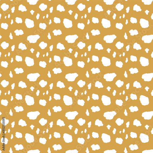 Abstract modern leopard seamless pattern. Animals trendy background. Color decorative vector stock illustration for print, card, postcard, fabric, textile. Modern ornament of stylized skin.