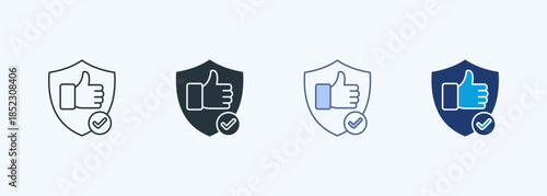 Credibility Multiple Style Icon Collection