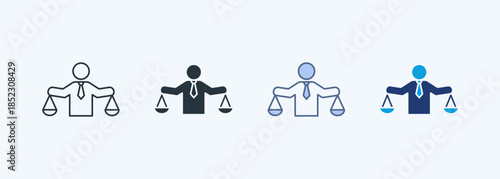 Ethics Multiple Style Icon Collection