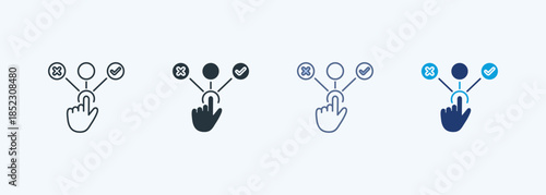 Choice Multiple Style Icon Collection