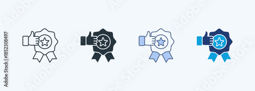 Reputation Multiple Style Icon Collection