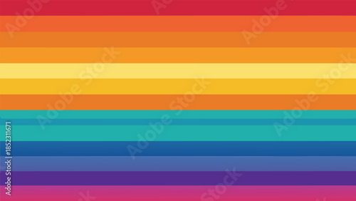 Flat seamless seamless stripe pattern with gradient overlay, smooth vector vector illustration