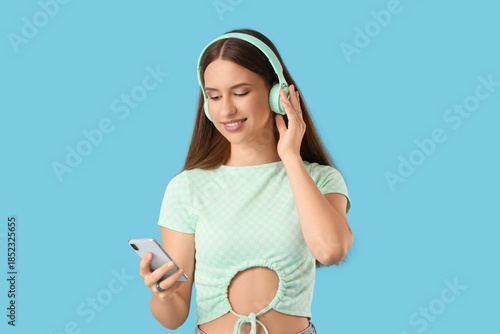 Beautiful young woman with ...
