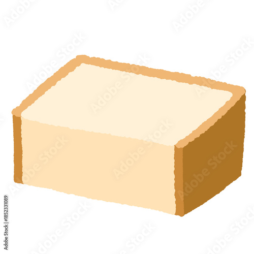 手書き風のアイコン　厚揚げ