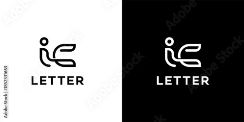 Minimalist IE Letter Logo Design  Modern Branding Identity