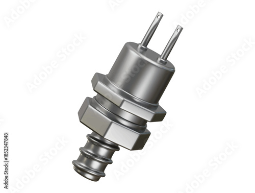 silicon controlled rectifier icon 3d illustration render