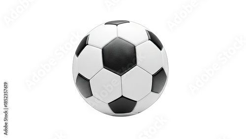 Wallpaper Mural Soccer Ball Isolated on White Background Torontodigital.ca