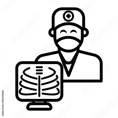 doctor Line Icon