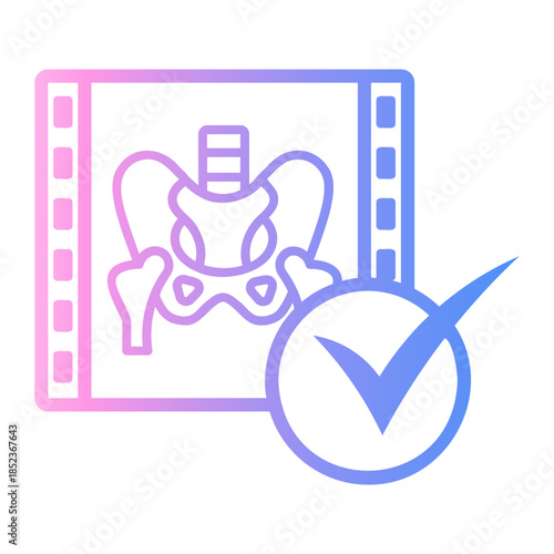 anatomy Line Gradient Icon