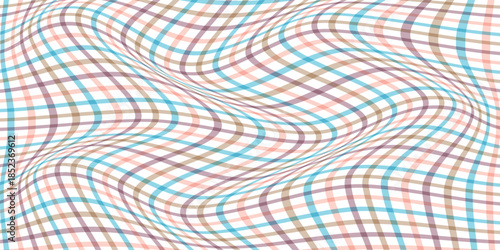 simple coloring plaid line wave pattern for banner poster background.