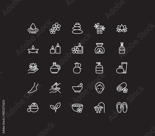 Beauty  Spa Icons 