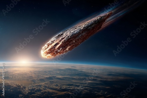 Cratered asteroid surface, highlighting space object analysis and planetary features, Cratered asteroid surface, highlighting space object analysis and planetary features.