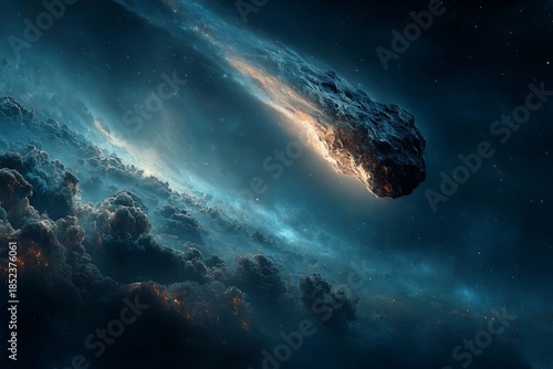 Cratered asteroid surface, highlighting space object analysis and planetary features, Cratered asteroid surface, highlighting space object analysis and planetary features.