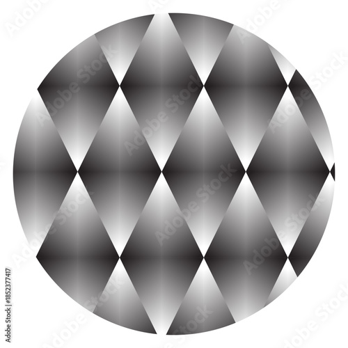 Tile of a repeatable pattern with squares.