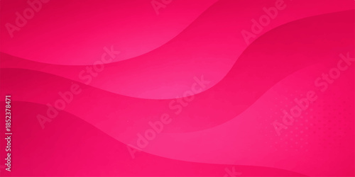 Abstract red background vector featuring soft pink and purple waves with a smooth silk satin texture and wavy light curves for a modern fabric wallpaper design