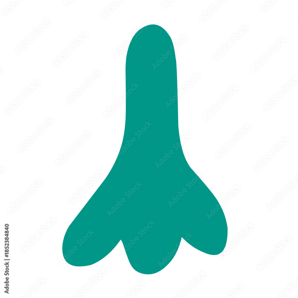 Obraz premium abstract organic shapes vector