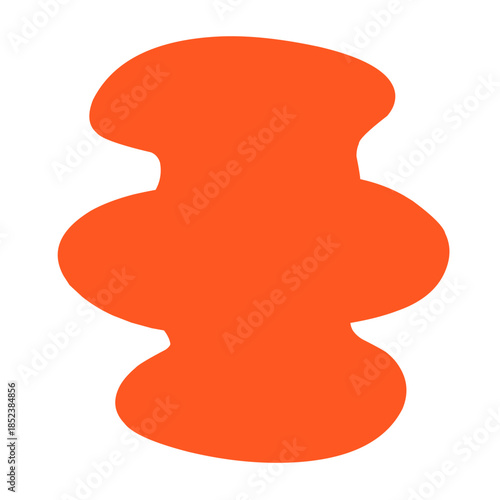 abstract organic shapes vector