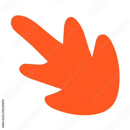 abstract organic shapes vector