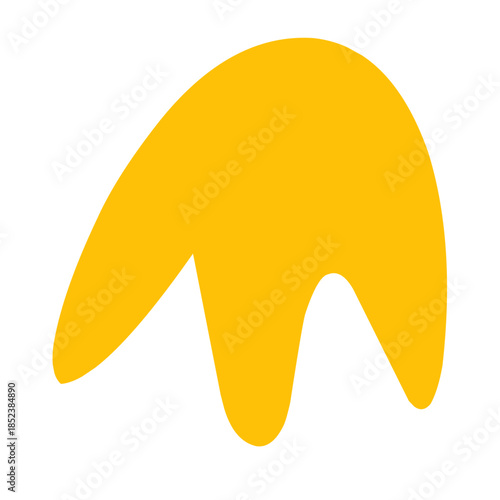 abstract organic shapes vector