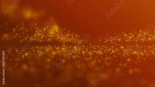 luxury glamorous awards ceremony background. glitter slow motion particles flying wind new year events.