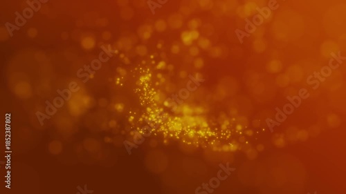 luxury glamorous awards ceremony background. glitter slow motion particles flying wind new year events.