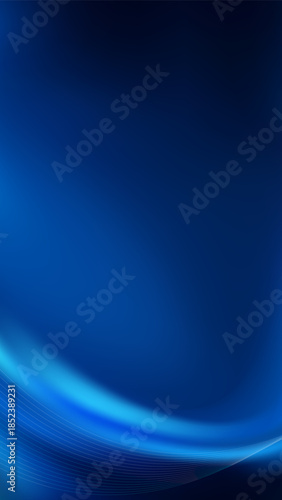 Deep Blue Corporate Abstract Light Wave