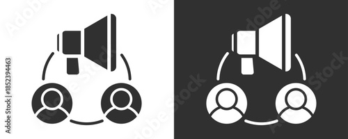 Omnichannel Icon Set Vector Collection Isolated In Black And White