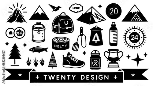 Twenty design elements for nature enthusiasts