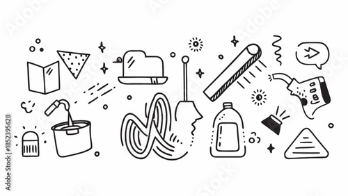 Creative office supplies and tools