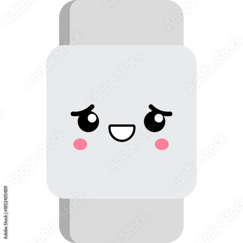 Cute Cartoon Eraser Illustration