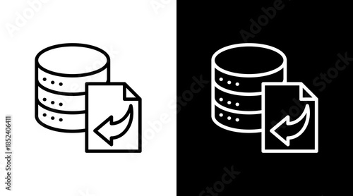 Database Import With Icon Set Design