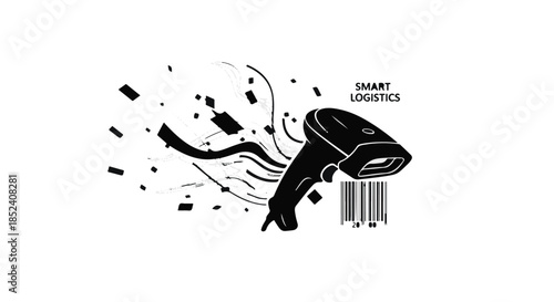 vector illustration of a silhouette of a woman dancing