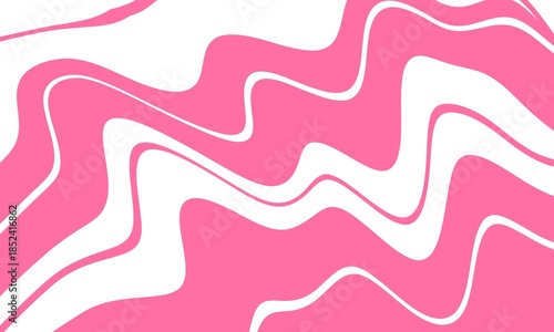 Pink and white abstract wavy background for modern poster and web design
