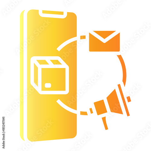 product advertising Gradient icon