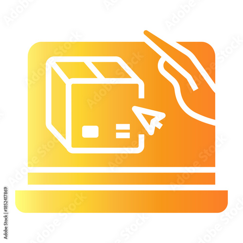 product advertising Gradient icon