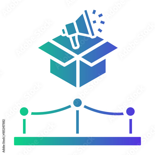 product advertising Gradient icon