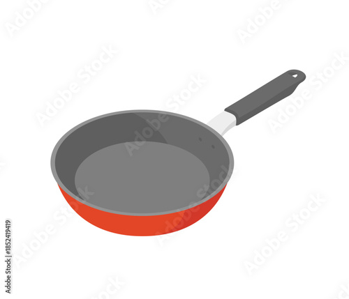 フライパン,フラットイラスト