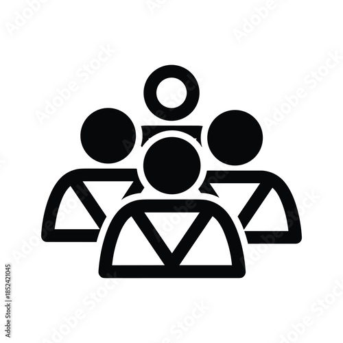 Teamwork and collaboration icon