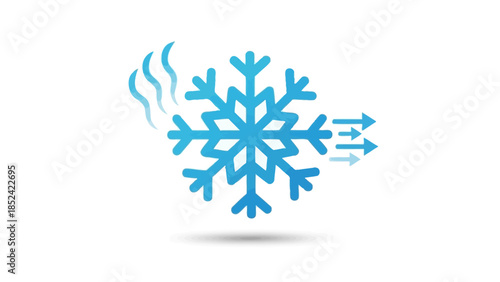 Set of abstract blue 3d snowflake icons and crystal star shapes for winter christmas holiday decoration vector illustration