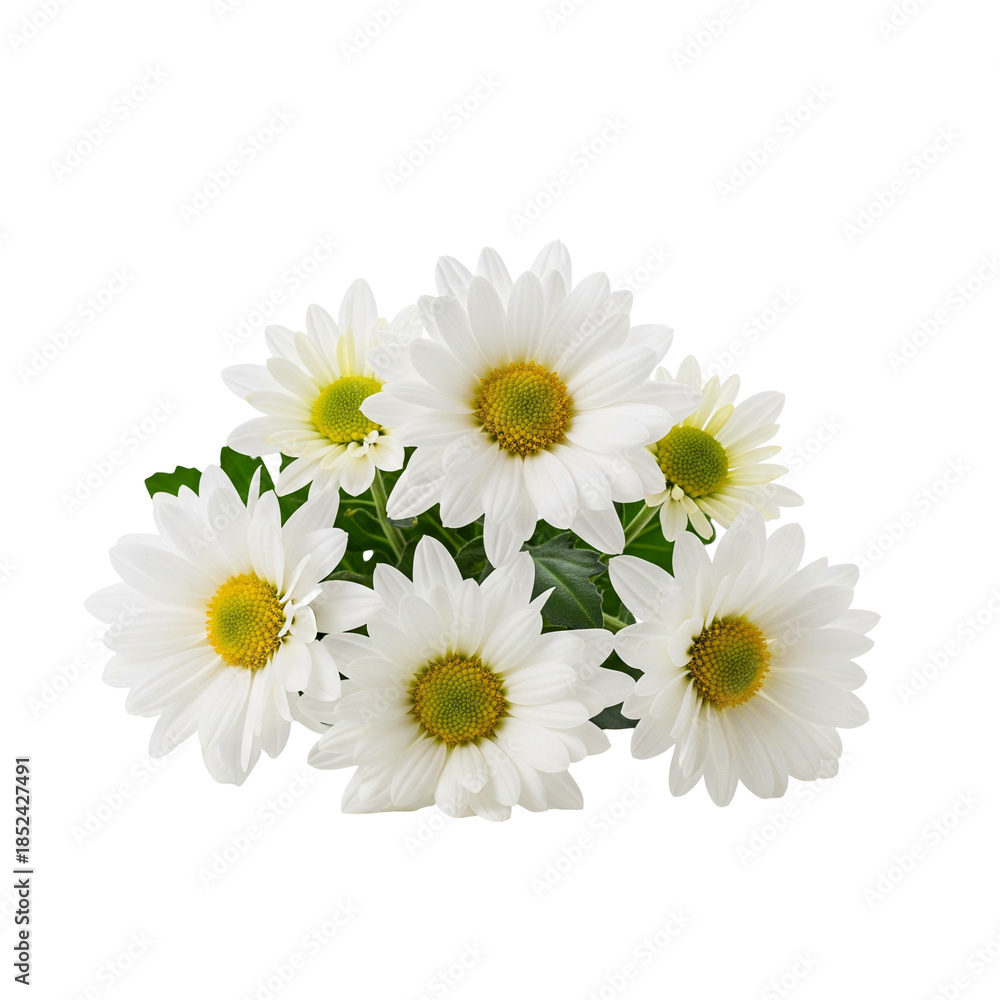Obraz premium daisies isolated on white