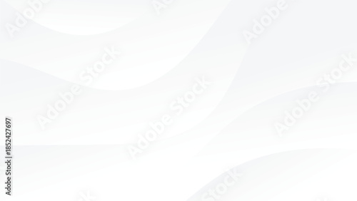 abstract white background with color gradient and wavy graphic lines decoration