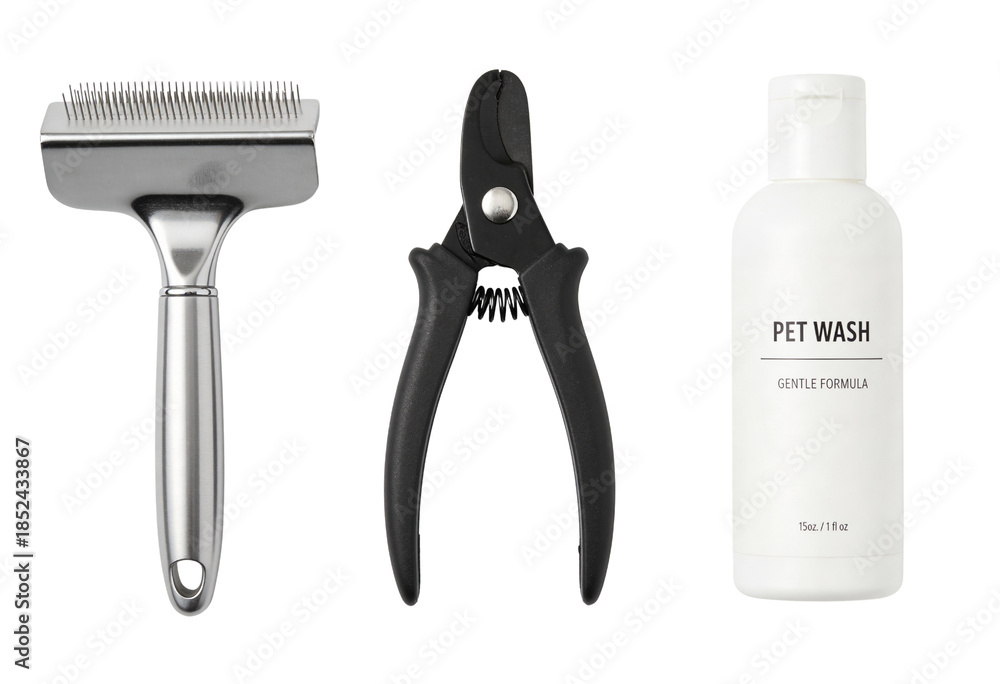 Obraz premium Pet wash equipment isolate