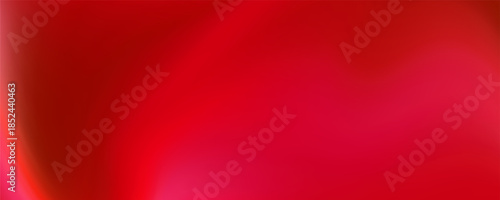 Elegant red gradient. Light and shadow blurred, flowing effect. For Christmas, Valentine Day cards and modern branding and packaging. Vector illustration, EPS 10.