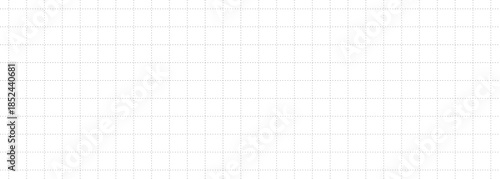 Minimal checkered graph paper page. Bullet journal or notepad. Seamless vector background and simple grid.